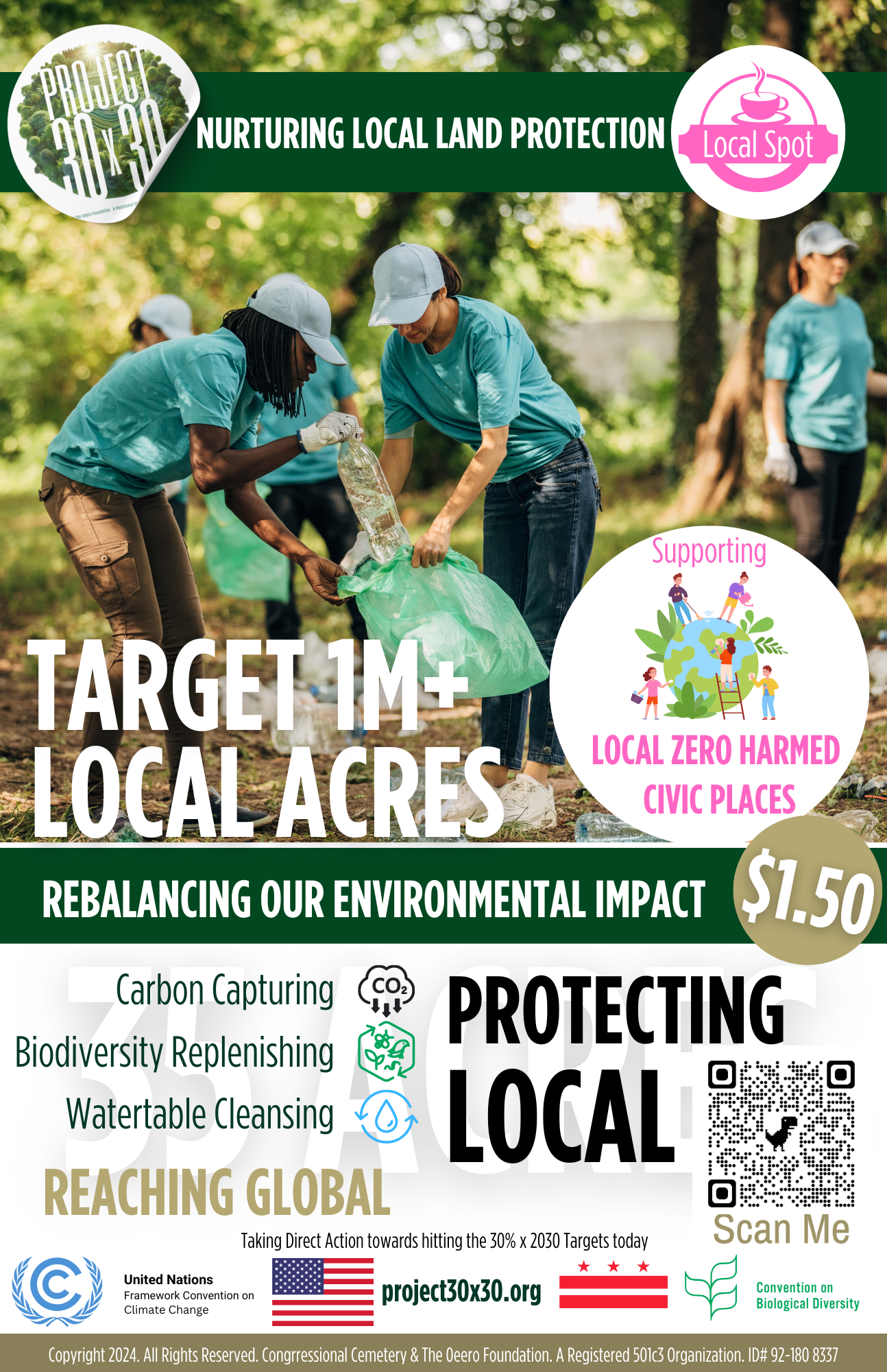 Rebalancing with Land Protection at your Local Spots